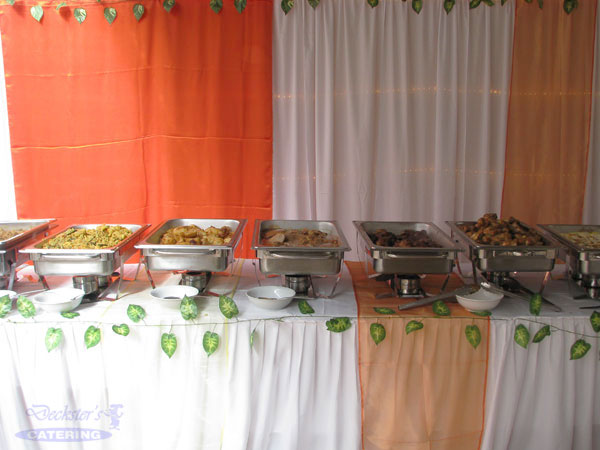 Catering Menu Cape Town